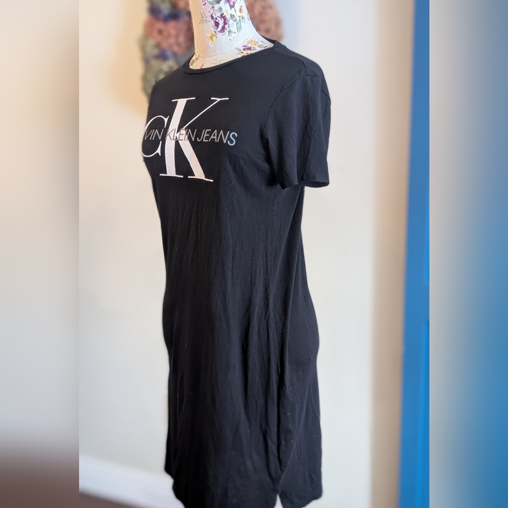 Calvin Klein Black T-dress - Picture 3 of 6